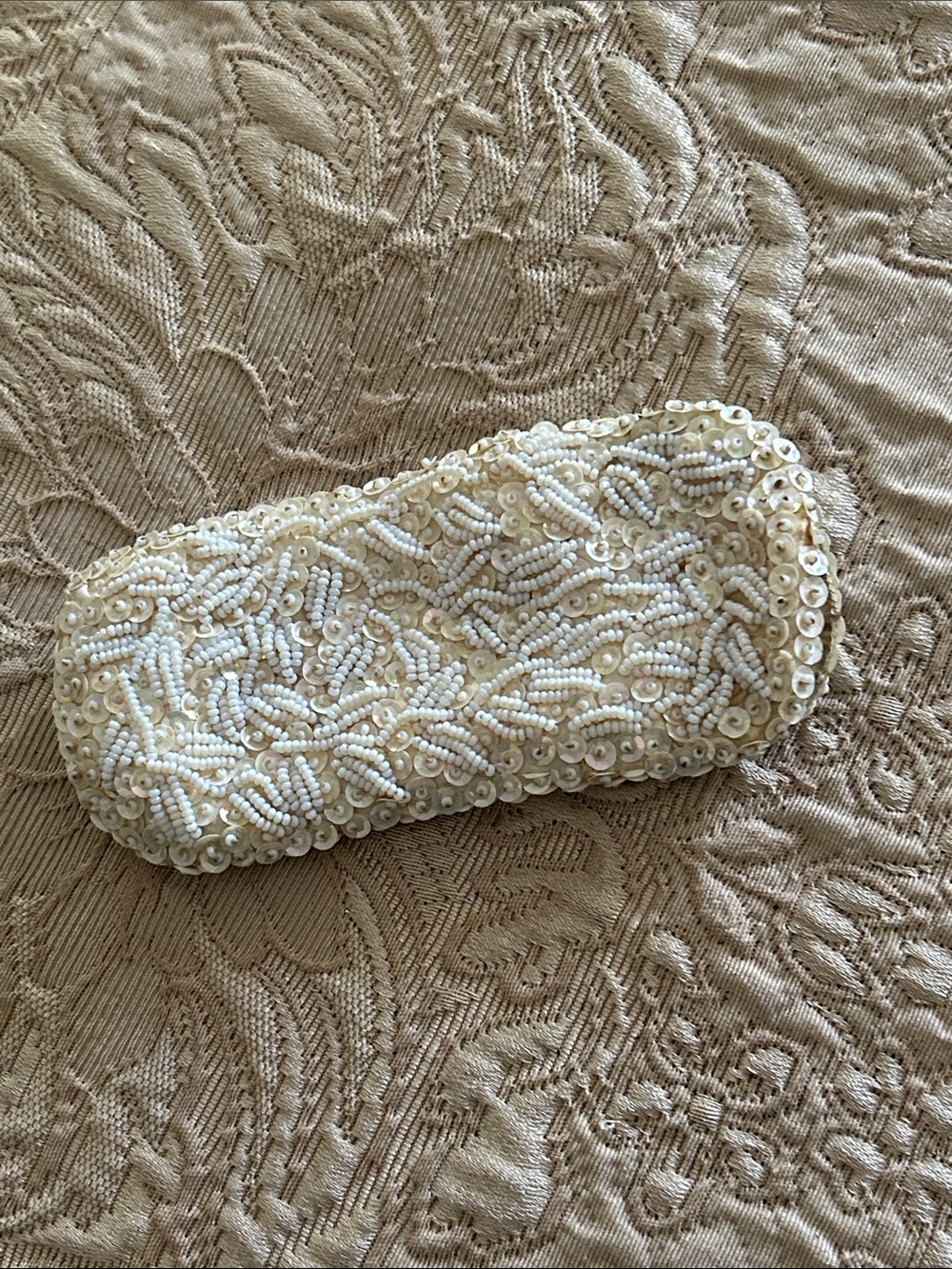 Ivory Beaded Glasses Case - Women Accessories